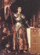 Jean Auguste Dominique Ingres Joan of Arc at the Coronation of Charles VII in Reims Cathedral (mk45) France oil painting artist